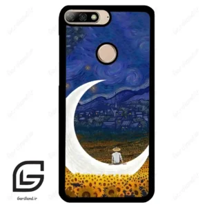 قاب گوشی هوآوی Y7 2018 (Huawei Y7 2018 ) طرح ماه کد 2125