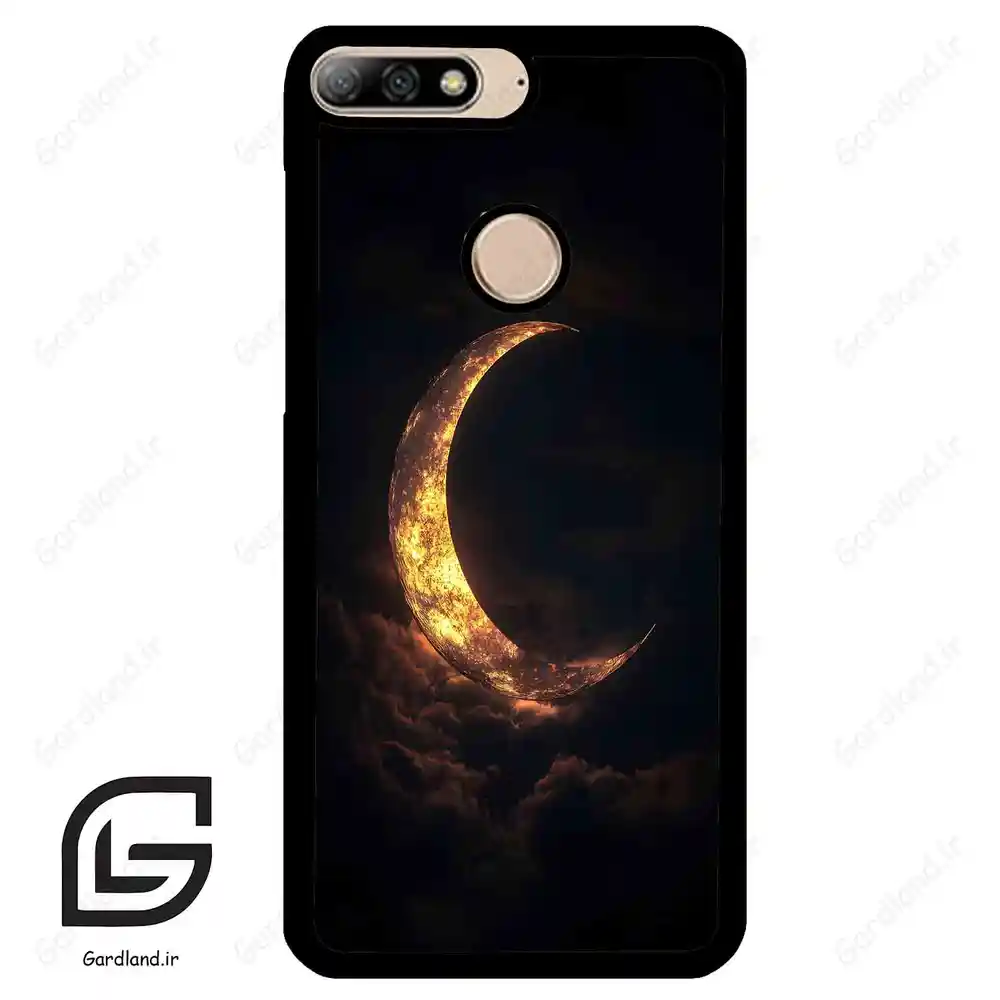 قاب گوشی هوآوی Y7 2018 (Huawei Y7 2018 ) طرح ماه کد 2127