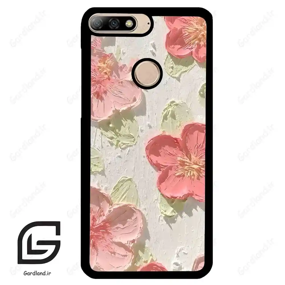 قاب گوشی هوآوی Y7 2018 (Huawei Y7 2018 ) طرح گل کد 2234