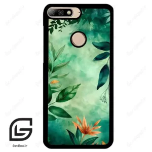 قاب گوشی هوآوی Y7 2018 (Huawei Y7 2018 ) طرح گل کد 2387