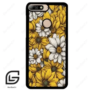 قاب گوشی هوآوی Y7 2018 (Huawei Y7 2018 ) طرح گل کد 2402
