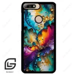 قاب گوشی هوآوی Y7 2018 (Huawei Y7 2018 ) طرح ابرنگی کد 2447