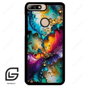 قاب گوشی هوآوی Y7 2018 (Huawei Y7 2018 ) طرح ابرنگی کد 2447