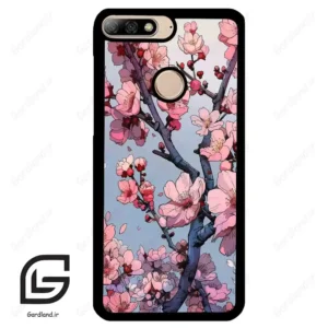 قاب گوشی هوآوی Y7 2018 (Huawei Y7 2018 ) طرح شکوفه کد 2481