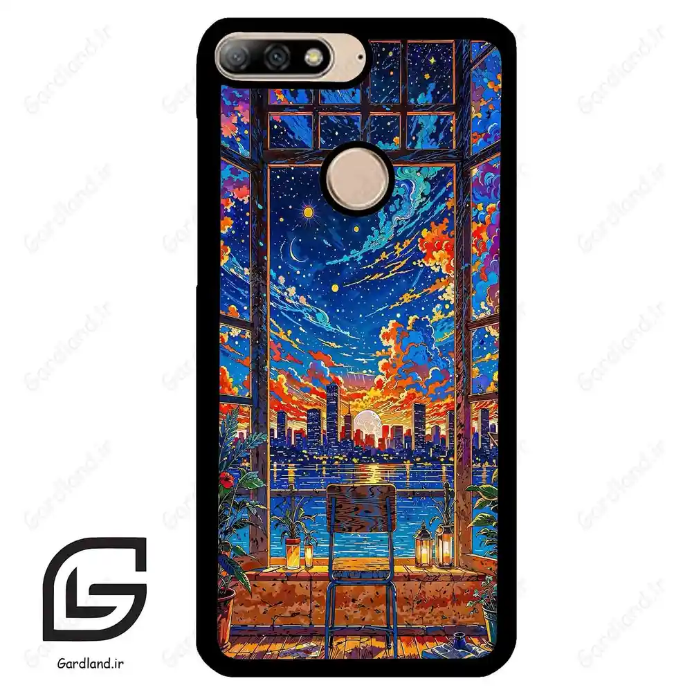 قاب گوشی هوآوی Y7 2018 (Huawei Y7 2018 ) طرح نقاشی کد 2659
