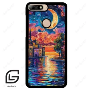 قاب گوشی هوآوی Y7 2018 (Huawei Y7 2018 ) طرح ماه کد 2699