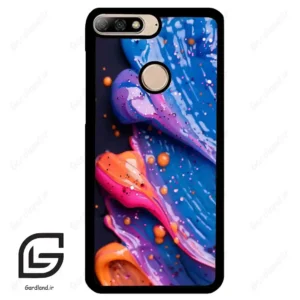 قاب گوشی هوآوی Y7 2018 (Huawei Y7 2018 ) طرح رنگ کد 2724
