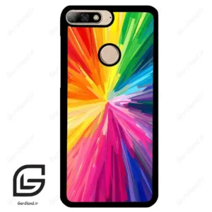 قاب گوشی هوآوی Y7 2018 (Huawei Y7 2018 ) طرح رنگارنگ کد 2877