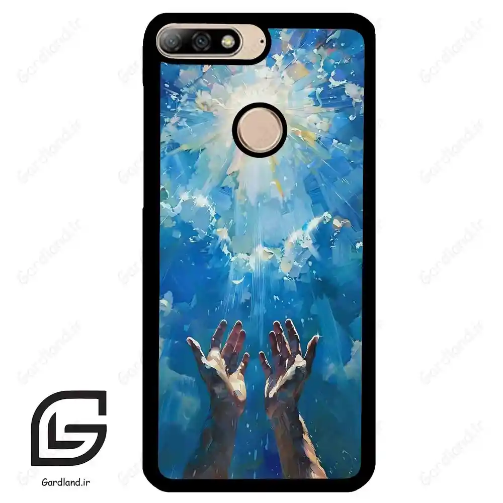 قاب گوشی هوآوی Y7 2018 (Huawei Y7 2018 ) طرح دعا کد 2930