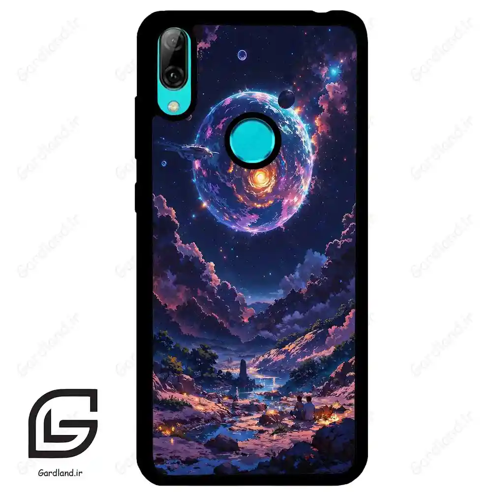 قاب گوشی هوآوی Y7 2019 (Huawei Y7 2019 ) طرح ماه کد 2344