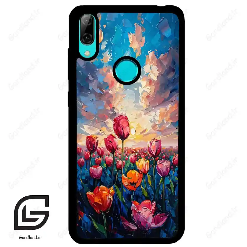 قاب گوشی هوآوی Y7 2019 (Huawei Y7 2019 ) طرح گل کد 2466