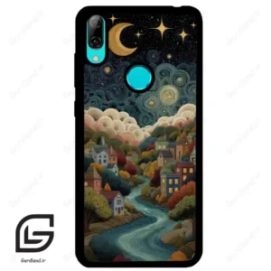 قاب گوشی هوآوی Y7 2019 (Huawei Y7 2019 ) طرح دهکده کد 2736