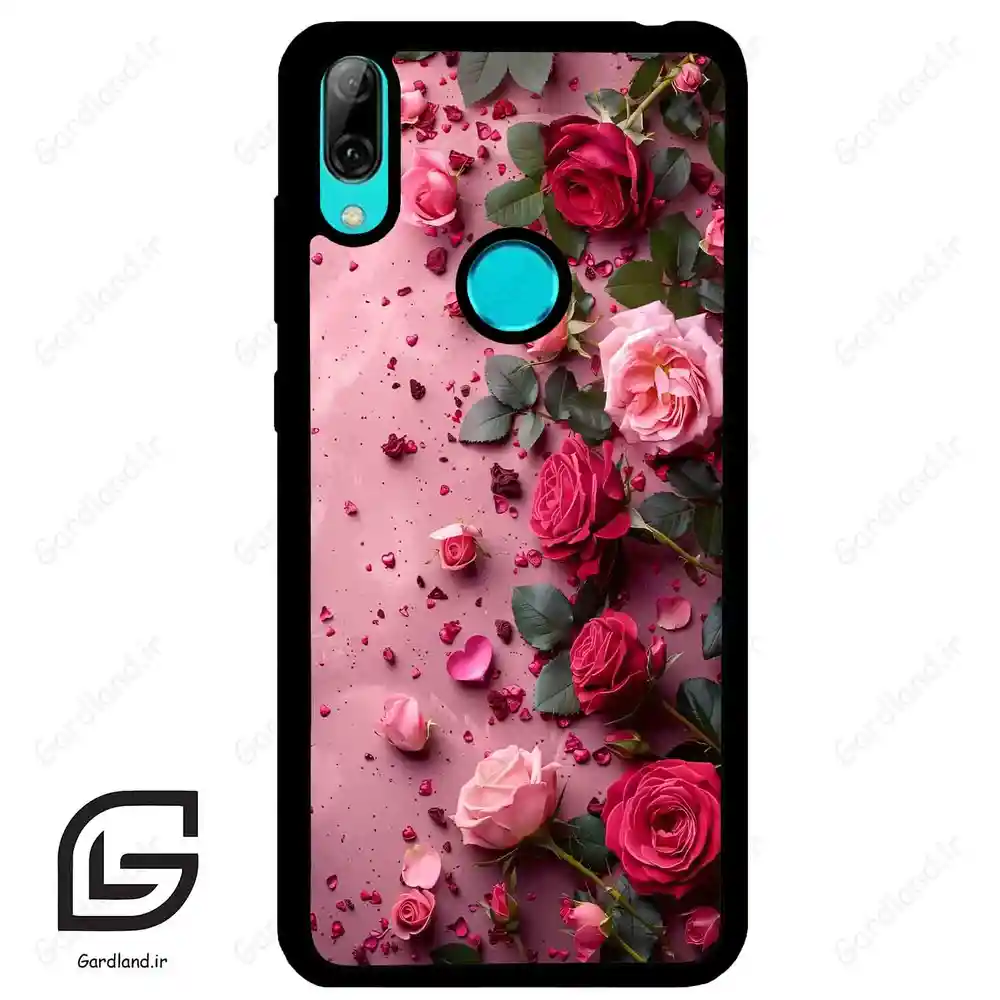 قاب گوشی هوآوی Y7 2019 (Huawei Y7 2019 ) طرح رز کد 2744