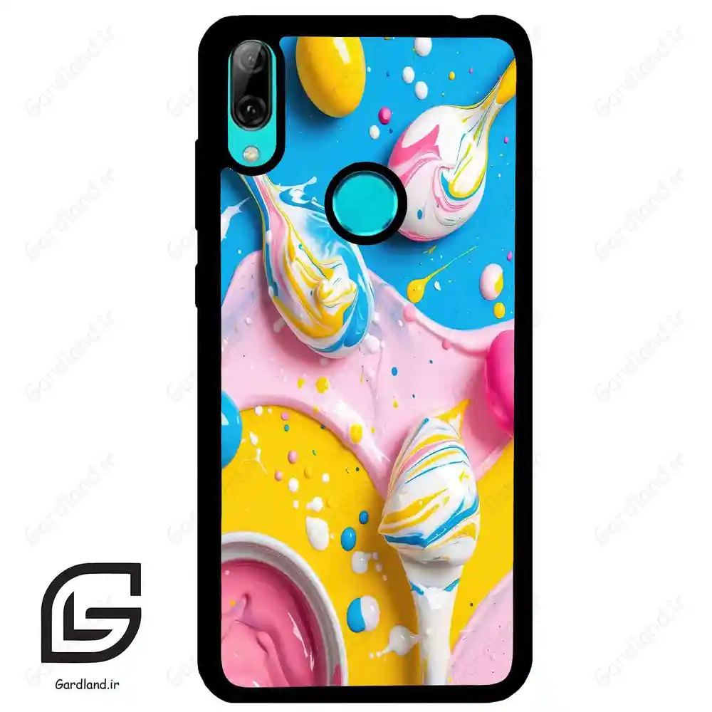 قاب گوشی هوآوی Y7 2019 (Huawei Y7 2019 ) طرح رنگارنگ کد 2793