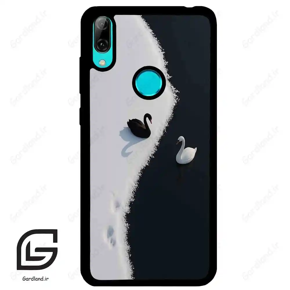 قاب گوشی هوآوی Y7 2019 (Huawei Y7 2019 ) طرح قو کد 2804