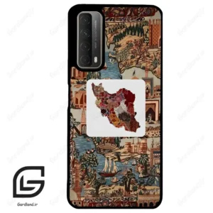 قاب گوشی هوآوی Y7A (Huawei Y7A ) طرح نقشه ایران کد 2287