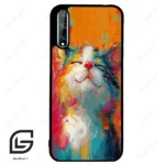 قاب گوشی هوآوی Y8P (Huawei Y8P ) طرح گربه کد 2489