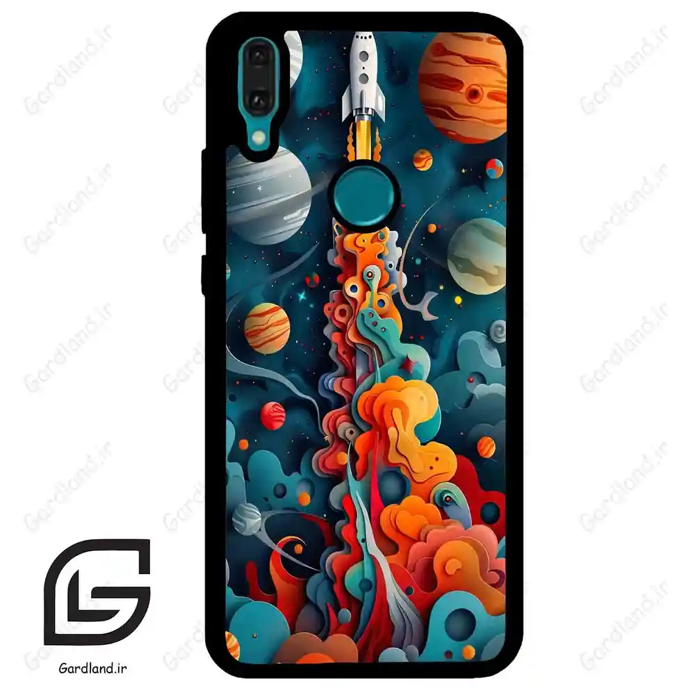 قاب گوشی هوآوی Y8S / Y9 2019 (Huawei Y8S = Y9 2019 ) طرح موشک کد 2470