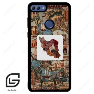 قاب گوشی هوآوی Y9 2018 (Huawei Y9 2018 ) طرح نقشه ایران کد 2287