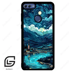قاب گوشی هوآوی Y9 2018 (Huawei Y9 2018 ) طرح شب کد 2425