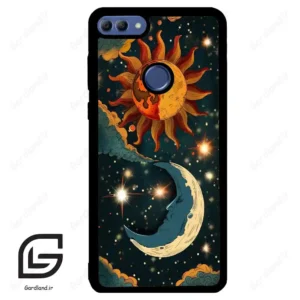 قاب گوشی هوآوی Y9 2018 (Huawei Y9 2018 ) طرح ماه کد 2474