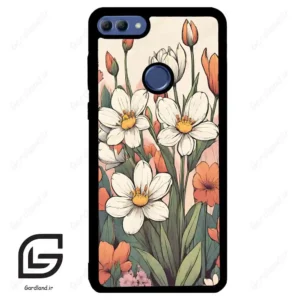 قاب گوشی هوآوی Y9 2018 (Huawei Y9 2018 ) طرح گل کد 2475