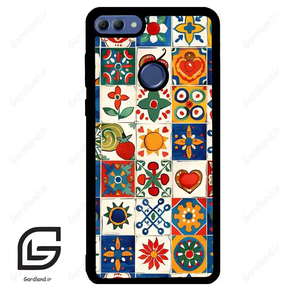 قاب گوشی هوآوی Y9 2018 (Huawei Y9 2018 ) طرح کاشی کد 2594
