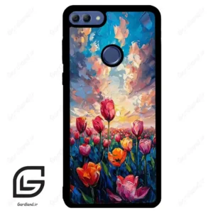 قاب گوشی هوآوی Y9 2018 (Huawei Y9 2018 ) طرح گل کد 2687