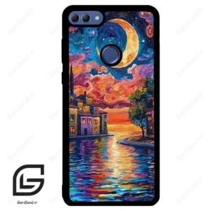 قاب گوشی هوآوی Y9 2018 (Huawei Y9 2018 ) طرح ماه کد 2699
