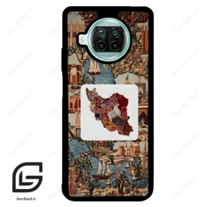قاب گوشی شیائومی 10 تی لایت (Mi 10T Lite ) طرح نقشه ایران کد 2287