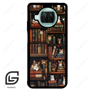 قاب گوشی شیائومی 10 تی لایت (Mi 10T Lite ) طرح کتابخانه کد 2675