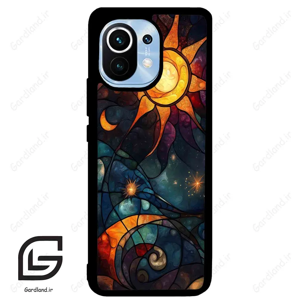 قاب گوشی شیائومی 11 (Mi 11 ) طرح خورشید کد 2707