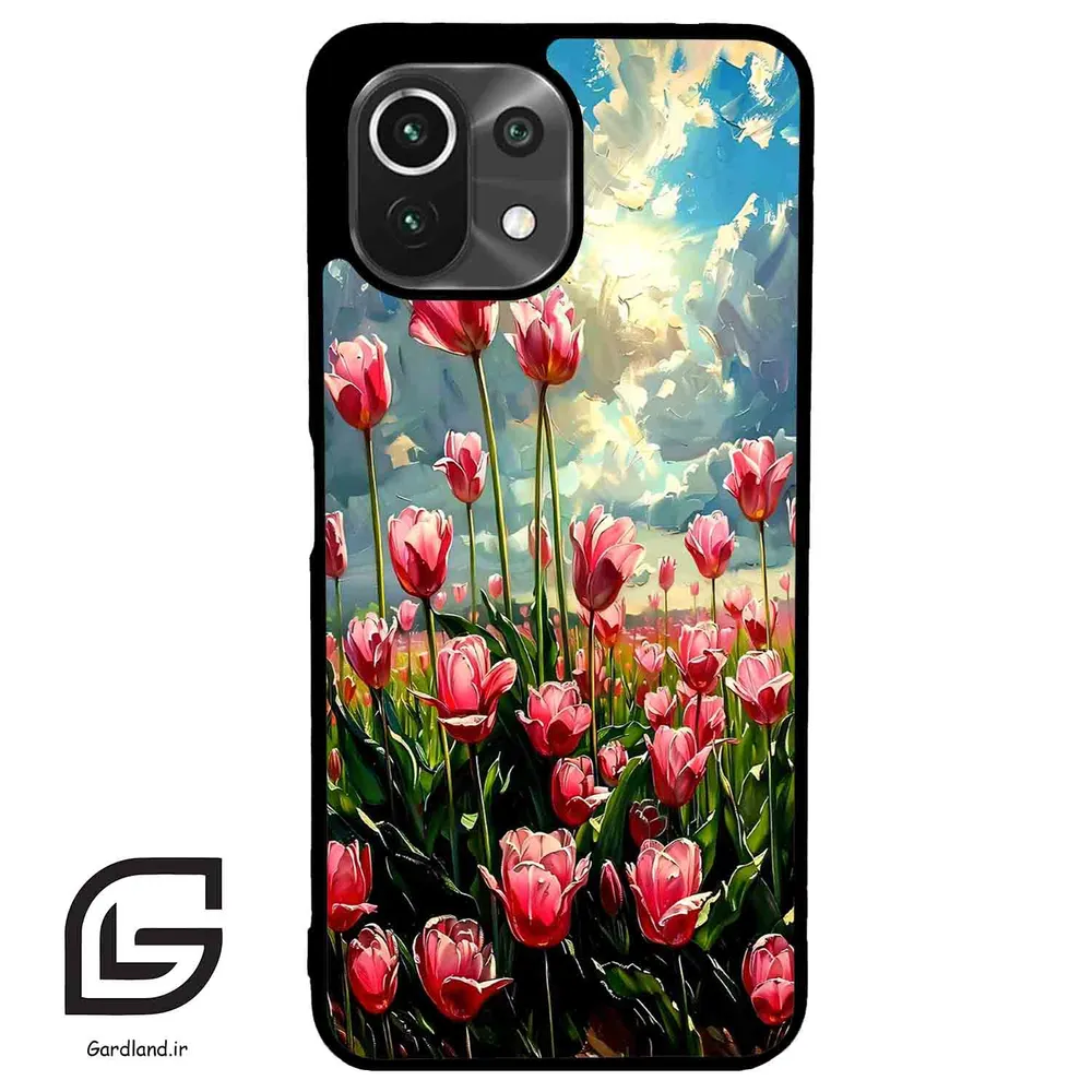 قاب گوشی شیائومی 11 لایت (Mi 11 Lite ) طرح گل کد 2055