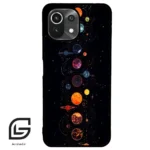 قاب گوشی شیائومی 11 لایت (Mi 11 Lite ) طرح کهکشان کد 2062