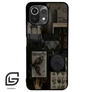 قاب گوشی شیائومی 11 لایت (Mi 11 Lite ) طرح پروانه کد 2096