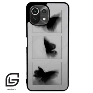 قاب گوشی شیائومی 11 لایت (Mi 11 Lite ) طرح پروانه کد 2103