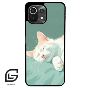 قاب گوشی شیائومی 11 لایت (Mi 11 Lite ) طرح گربه کد 2403