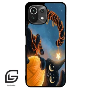 قاب گوشی شیائومی 11 لایت (Mi 11 Lite ) طرح گربه کد 2654