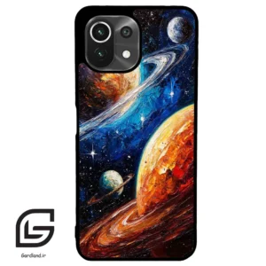 قاب گوشی شیائومی 11 لایت (Mi 11 Lite ) طرح زحل کد 2765