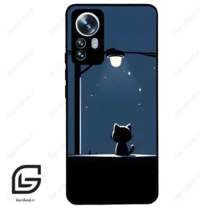 قاب گوشی شیائومی 12 پرو (Mi 12 Pro ) طرح گربه کد 2098