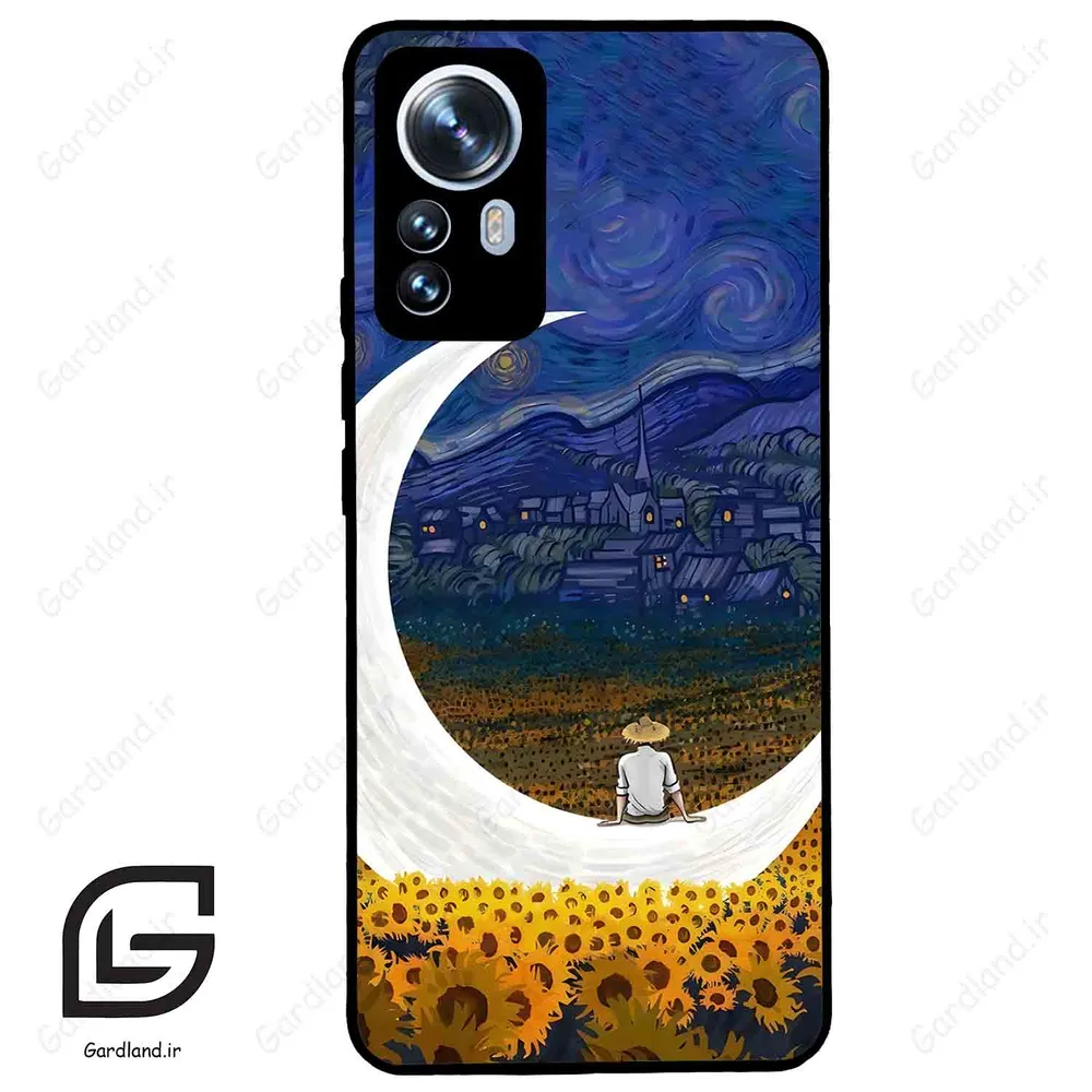 قاب گوشی شیائومی 12 پرو (Mi 12 Pro ) طرح ماه کد 2125