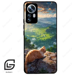 قاب گوشی شیائومی 12 پرو (Mi 12 Pro ) طرح گربه کد 2203