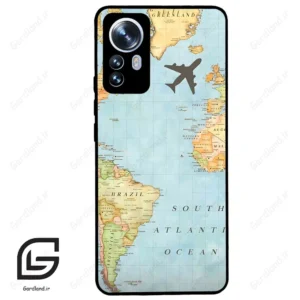 قاب گوشی شیائومی 12 پرو (Mi 12 Pro ) طرح نقشه کد 2243