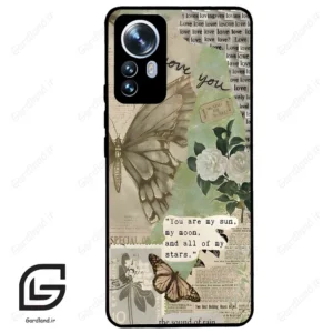 قاب گوشی شیائومی 12 پرو (Mi 12 Pro ) طرح پروانه کد 2244