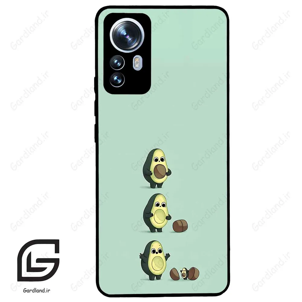 قاب گوشی شیائومی 12 پرو (Mi 12 Pro ) طرح اووکادو کد 2258