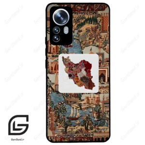 قاب گوشی شیائومی 12 پرو (Mi 12 Pro ) طرح نقشه ایران کد 2287