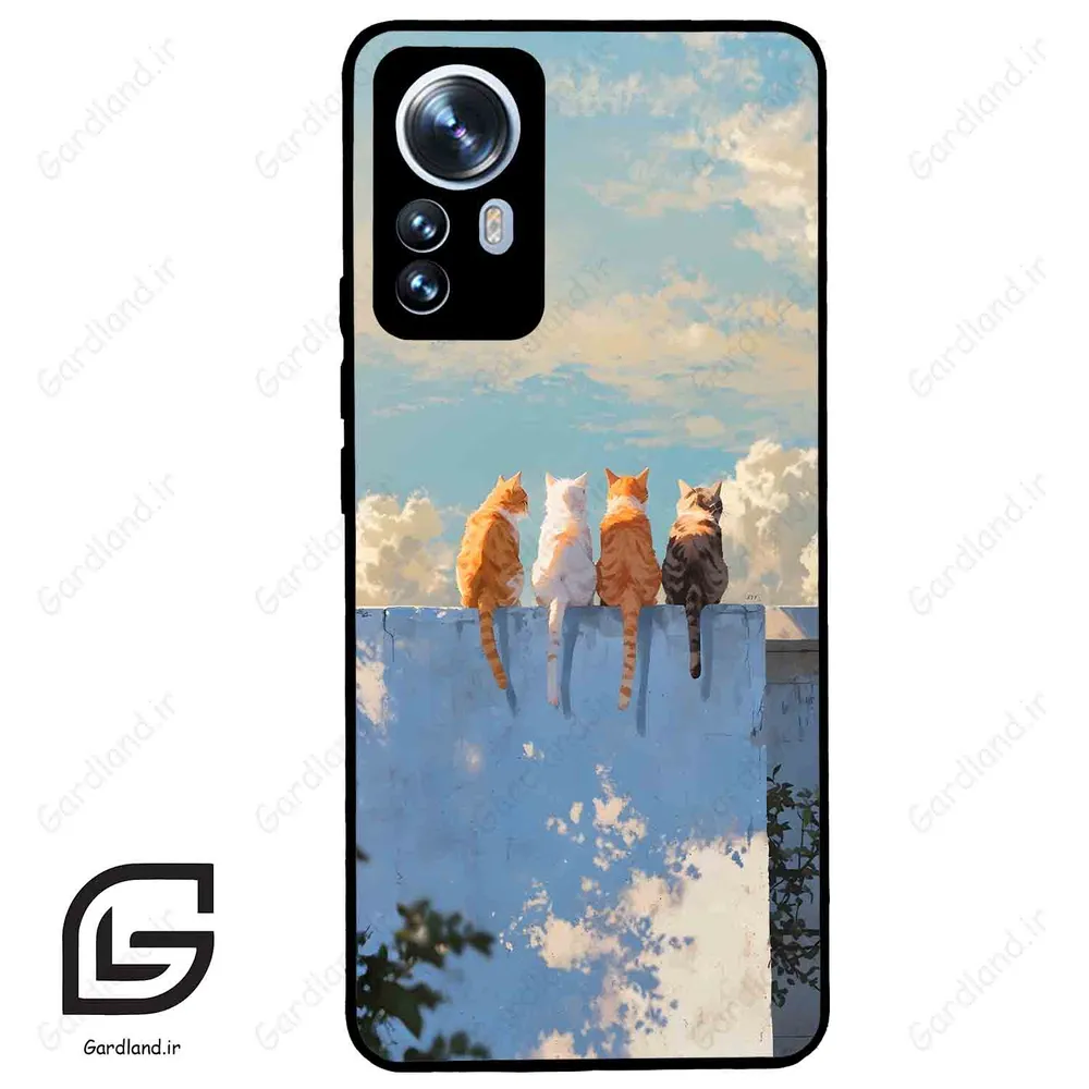 قاب گوشی شیائومی 12 پرو (Mi 12 Pro ) طرح گربه کد 2367
