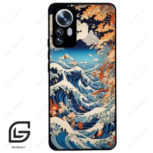 قاب گوشی شیائومی 12 پرو (Mi 12 Pro ) طرح موج کد 2418