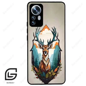 قاب گوشی شیائومی 12 پرو (Mi 12 Pro ) طرح گوزن کد 2429