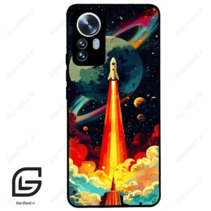 قاب گوشی شیائومی 12 پرو (Mi 12 Pro ) طرح موشک کد 2463